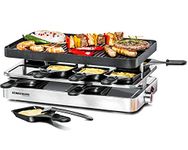 Rommelsbacher RC 1400 raclette grill 8 person(s) 1200 W Stainless steel