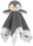 Apricot Lamb Stuffed Animals Soft Security Blanket Gray Penguin Infant Nursery Character Blanket Luxury Snuggler Plush(Gray Penguin, 14 Inches)