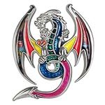 BONSNY Enamel Alloy Fantasy Dragon 