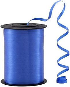 Royal Blue Curling Ribbon 3/16" 500 Yard Royal Blue Ribbon, Curling Ribbon for Gift Wrapping，Balloon Ribbon,Balloon String, Curly Ribbon, Thin Ribbon, Gift Ribbon for Baby Shower, Christmas