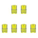 Portwest C375 Hi-Vis Band and Brace Safety Vest Yellow, X-Large