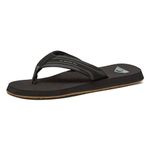 Quiksilver Men's Monkey Wrench Sandal, Black Brown, 9 UK