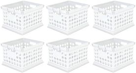 Sterilite Stackable Plastic Storage