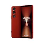 Sony Xperia 1 VI - 6.5 Inch 19.5:9 FHD+ HDR OLED - 120Hz Refresh rate - Triple lens - Android 14 - SIM free - 512GB Storage - IP65/68 rating - Dual SIM hybrid 1-24 months warranty - Scarlet