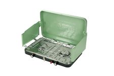 Eureka! Ignite Portable 2 Burner Propane Camping Stove, Green