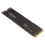 Crucial T500 4TB Gen4 NVMe M.2 Internal Gaming SSD, Up to 7000MB/s, Laptop & Desktop Compatible + 1mo Adobe CC All Apps - CT4000T500SSD3