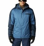 Columbia Mens Valley Point Jacket, Night Tide, Collegiate Navy, L