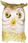 Forum Novelties Men's Deluxe Adult Latex Owl Mask - Multi - One size