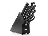 Wüsthof Classic Knife Block Set, 8 Pieces (1090170707), Precision Forged High-Carbon Stainless Steel Blade