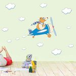 Gadgets Wrap Glider Wall Stickers Cartoon Cloud Decals for Kids Room Nursery Vinyl Home