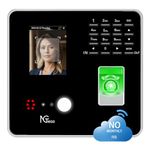 NGTeco Cloud Time Clock, WiFi Biometric Clocks with Face, Finger Scan, RFID and PIN Punching in One, Time Card Machine with Remote Control Software (0 Monthly Fee)