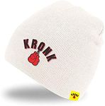 Kronk Youth Boxing Gloves Beanie Hat Winter White