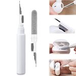 AirPod Cleaning Kit,3 in 1 Earphones Cleaner 360°Earbuds Cleaning Pen Kit, Multifunctional Earbuds Cleaning Pen for Bluetooth Earphones Case Dust Removal,Cleaning Tools for Keyboards Phone AirPods