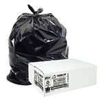 55 Gallon Trash Bags Heavy Duty - (Huge 50 Pack) - 2.0 MIL Thick (equiv) - 38" x 58" - Garbage Bags for Toter, Contractors, Lawn, Leaf, Yard Waste, Commercial, Kitchen, Industrial, Construction