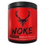 Bucked Up - Woke - HIGH STIM Pre Workout - Best Tasting - Focus Nootropic, Pump, Strength and Growth, 30 Servings (Grape)