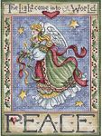 Letistitch Peace Angel l Counted Cr