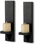 OwnMy Set of 2 Wooden Wall Candle S