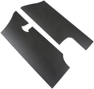 Fuel Rail Covers Overlays Compatible with Chevy Corvette C6 LS2/LS3 2005-2013 Accessories, Engine Fuel Rail Cover Decals Inlays, Engine Bay Panel Cover Trim Guards, Dry Carbon Fiber (Matt Black)
