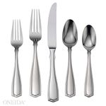 Oneida Carolina 65-Piece Flatware Set, Service for 12 by Oneida