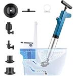 Toilet Plunger, Lytool High Pressure Air Plunger Drain Blaster Gun Powerful Toilet Plunger, Drain Clog Remover Tool, Sink Plunger for Toilets,Sink,Bathroom, Shower, Kitchen, Pipe, Floor Drain, Sewer