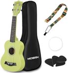 MOSEN Ukulele Beginner 21 Inch All in One Kit (Green)