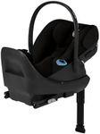 Cybex Cloud G Pro Infant Car Seat for Newborns 4–35 lbs, Ergonomic Recline for Comfort, SensorSafe, Anti-Rebound Base, Load Leg, Rigid LATCH, Side-Impact Protection, Travel System Ready, Moon Black