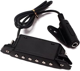 Alnicov Chitarre Pick-up Soundhole Con Uscita Da 6.35mm Per Chitarre Acustiche