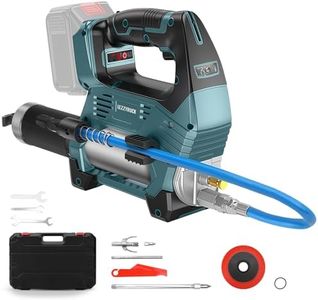 LEZZYRUCK Cordless Grease Gun for Makita 18V Battery (No Battery), Brushless Electric Grease Gun Kit, 3-Speed Setting, 12000 PSI, 6oz/min, 39.7'' Hose, LED Light, for Machinery Maintenance