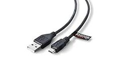 rhinocables USB 2.0 A Male to Mini B 5-Pin Charging Cable Lead — Game Console/Controller PS3, Dash Cam, Digital Cameras, GoPro, SatNav, GPS, MP3 Players —5m / 500cm (Black)