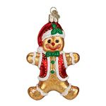 Old World Christmas Collection Glass Ornaments for Christmas Tree Gingerbread Boy