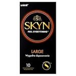 SKYN® Large (XL/King Size) Non-Latex Condoms, Pack of 10 x 1