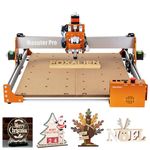 FoxAlien Masuter Pro CNC Router Machine, Upgraded 3-Axis All-Metal Engraving Milling Machine for Wood Acrylic MDF Nylon Carving Cutting