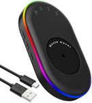 Qxvnm Mouse Jiggler Undetectable Mouse Mover Device with Timer, ON/Off Switch, Driver-Free Shaker for Keeping The PC Active and Secure,black