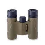 Carson HW-822 Stinger 8X22mm Compact Binoculars for Bird Watching, Hunting and Travel, Olive Green