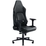 Razer Iskur V2 - Gaming Chair with Adaptive Lumbar Support (EPU-grade Synthetic Leather, High Density Foam Cushions, 4D Armrests, Fully Adjustable Lumbar Curve) Black