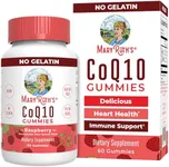 MaryRuth Organics CoQ10 | 1 Month Supply | CoQ10 Gummies | CoQ10 Supplements for Adults| Gummy Supplements for Heart Health & Cellular Energy | Vegan | Non-GMO | Gluten Free | 60 Count