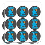 Sesame Street Cookie Monster More Cookies Planner Calendar Scrapbooking Crafting Stickers