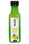 Fruitaco Yellow Lemon Juice Concentrate 750ml | Equivalent to 75 Natural Lemons | Pocket Bottle Hassle-Free | Ideal for Daily Use in Cooking & Beverages | High in Vitamin C (Pack of 1)