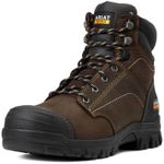 ARIAT Womens Treadfast 6 Inch Waterproof Steel Toe Work Safety Shoes Casual - Brown