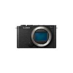 Panasonic Lumix S9, Full Frame Mirrorless Open Gate Vlogging Camera, Black, Body only, 24.2MP, 6K /4K Video, 779 Point PDAF, Image Stabilisation, Free-Angle Screen, 5Ghz WiFi