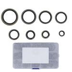 110PCS Bonded Sealing Washers, Dowty Washers Assorted, M6 M8 M10 M12 M14 M16 M18 M20 Oil Seal Washers, O Rings Rubber Assorted, O-Rings Gasket Kit