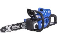 Kobalt 40-Volt 40v Lithium Ion Bare Tool 14-in Cordless Electric Brushless Chainsaw (Battery and Charger Not Included)