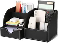 KINGFOM Pu Leather Desk Organiser P