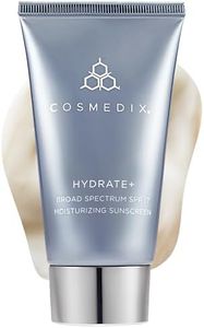 COSMEDIX Hydrate Plus Sunscreen with Broad Spectrum SPF 17 - Moisturizing Face & Body Sun Screen for Travel & Daily Skin Care - Sunblock for Skin Elasticity, Dewy & Radiant Glow - 60 g / 2 oz
