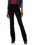 NYDJ Women's Barbara Bootcut Jeans with Tall Inseam | Slimming & Flattering Fit, Black, 2