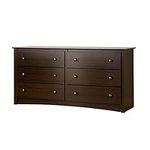 Sonoma 6 Drawer Double Dresser for 