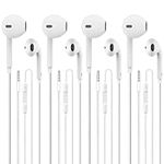CLIPSUN Wired Earbuds 4 Pack, Earbu