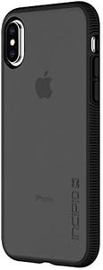Incipio Octane Carcasa para Apple iPhone X – Negro [Extremadamente Resistente | Diseño Estructurado | Transparente | Hybrid] – iPh de 1632 de BLK