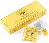 TWG Tea | London Breakfast Tea | Black Tea | Cocoa Pod | 15 Hand Sewn Cotton Tea Bags | Gift Set