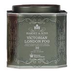 Harney & Sons Victorian London Fog Tea – Black Tea with Citrus, Vanilla and Lavender – 30 Tea Sachets, 2.67 Ounces